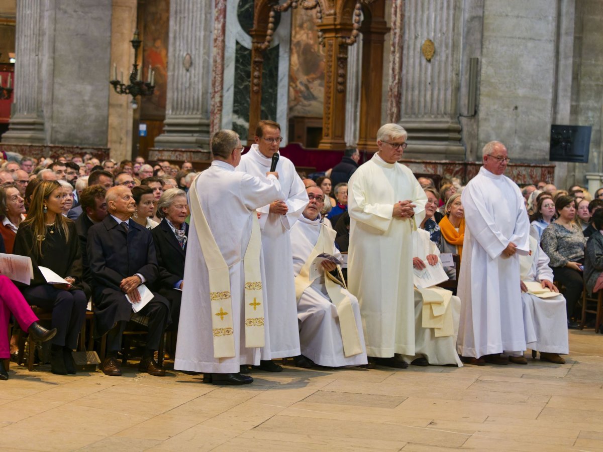 Ordinations des diacres permanents 2024. © Yannick Boschat / Diocèse de Paris.