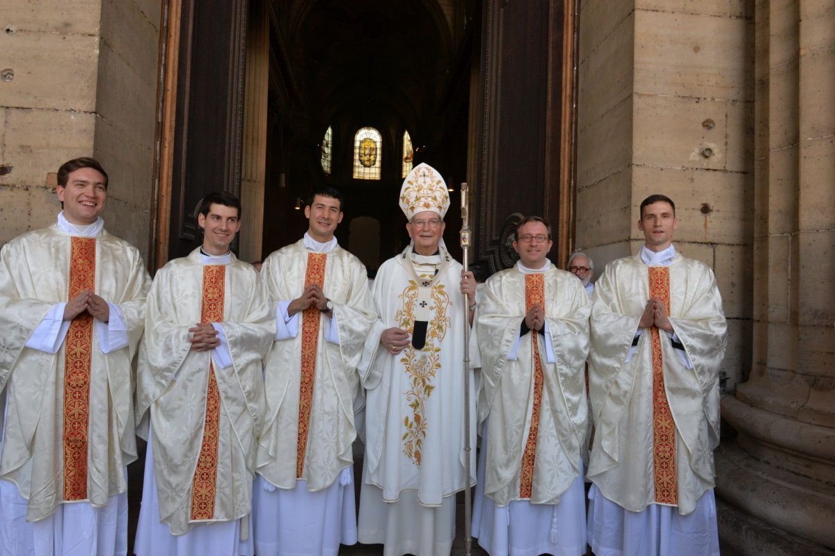 Ordination sacerdotale 2023. © Marie-Christine Bertin / Diocèse de Paris.