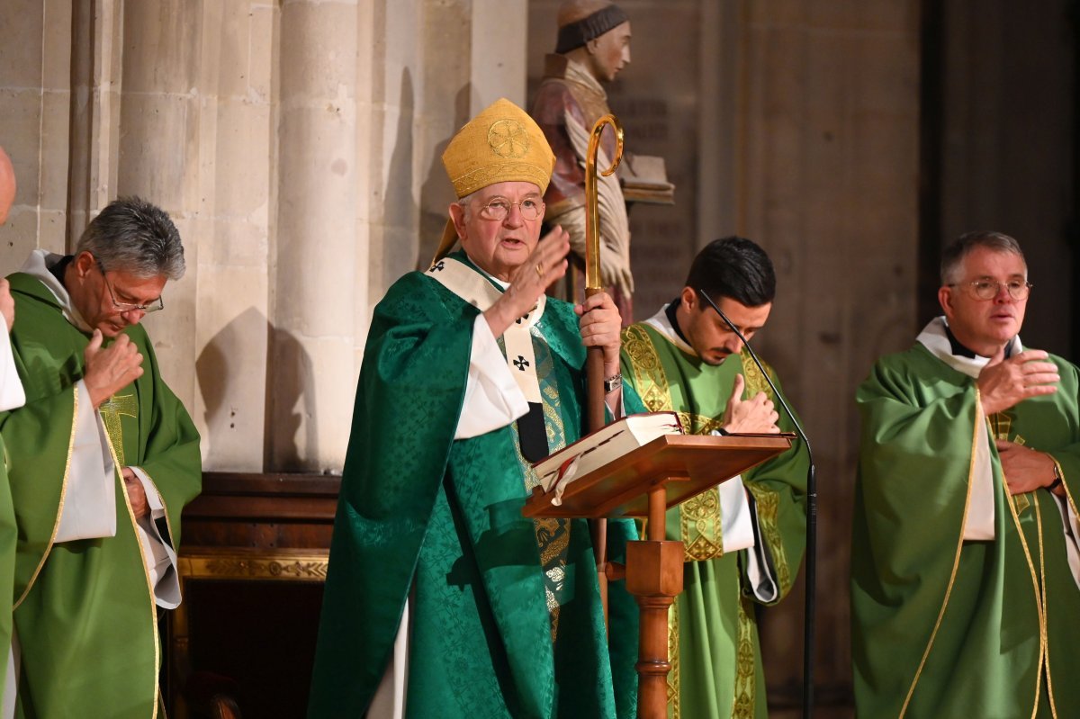 Messe de rentrée du Séminaire de Paris. © Marie-Christine Bertin / Diocese de Paris.