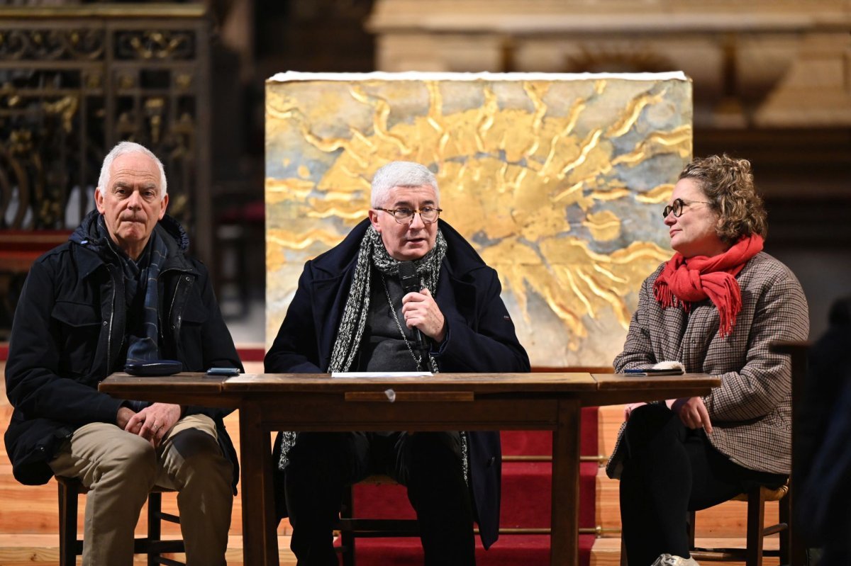 Atelier à Saint-Germain l'Auxerrois. © Marie-Christine Bertin / Diocèse de Paris.