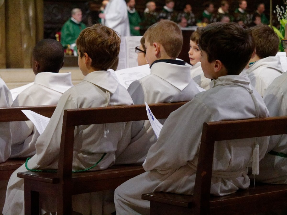 Messe à Notre-Dame de Paris. © Yannick Boschat / Diocèse de Paris.