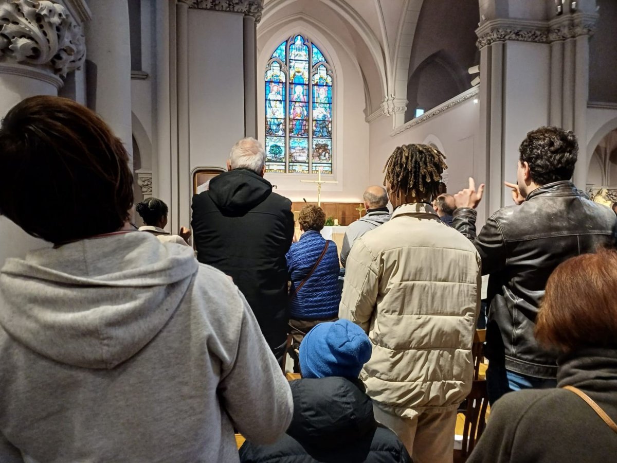 Journée diocésaine des personnes sourdes et malentendantes. © Anne-Hélène Guyot / Diocèse de Paris.