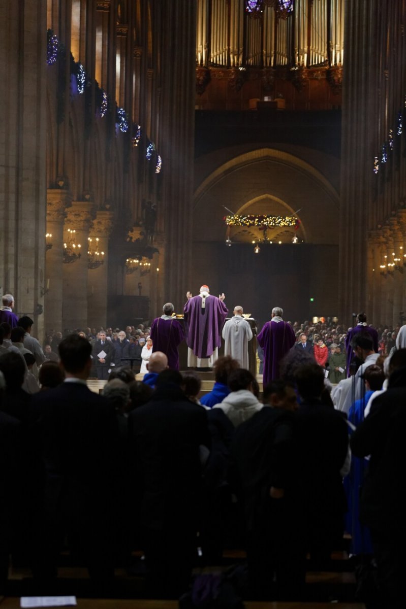 Messe d'action de grâce du cardinal André Vingt-Trois. © Yannick Boschat / Diocèse de Paris.