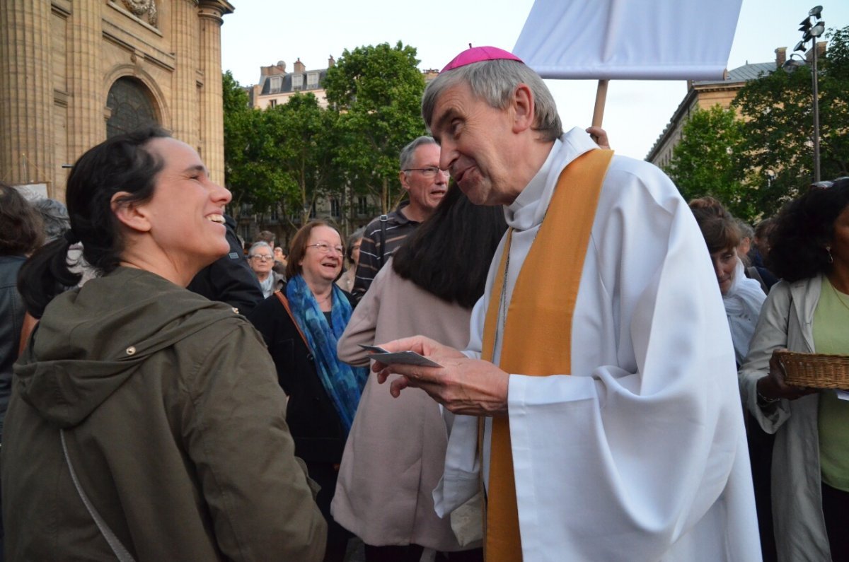 Veillée de prière pour la vie 2019. © Michel Pourny / Diocèse de Paris.