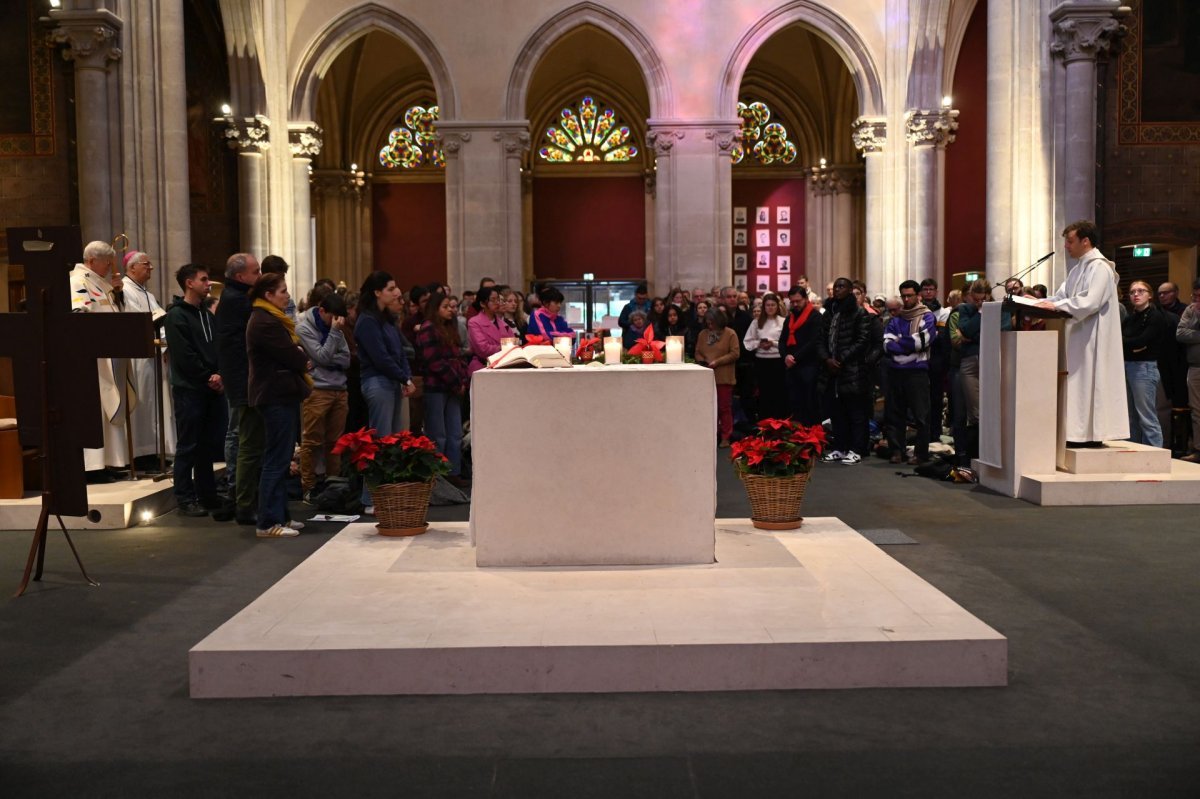 Messe à Saint-Ignace. © Marie-Christine Bertin / Diocèse de Paris.