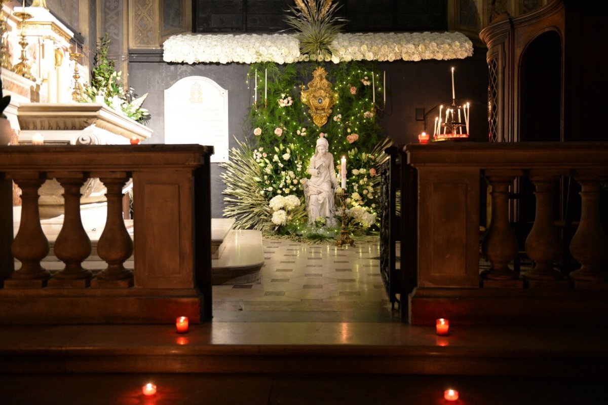 Soirée sainte Geneviève à Saint-Sulpice (6e). © Marie Christine Bertin / Diocèse de Paris.