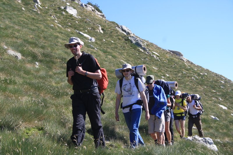 Le groupe St-Ambroise (11e) en marche.. © Diocèse de Paris 