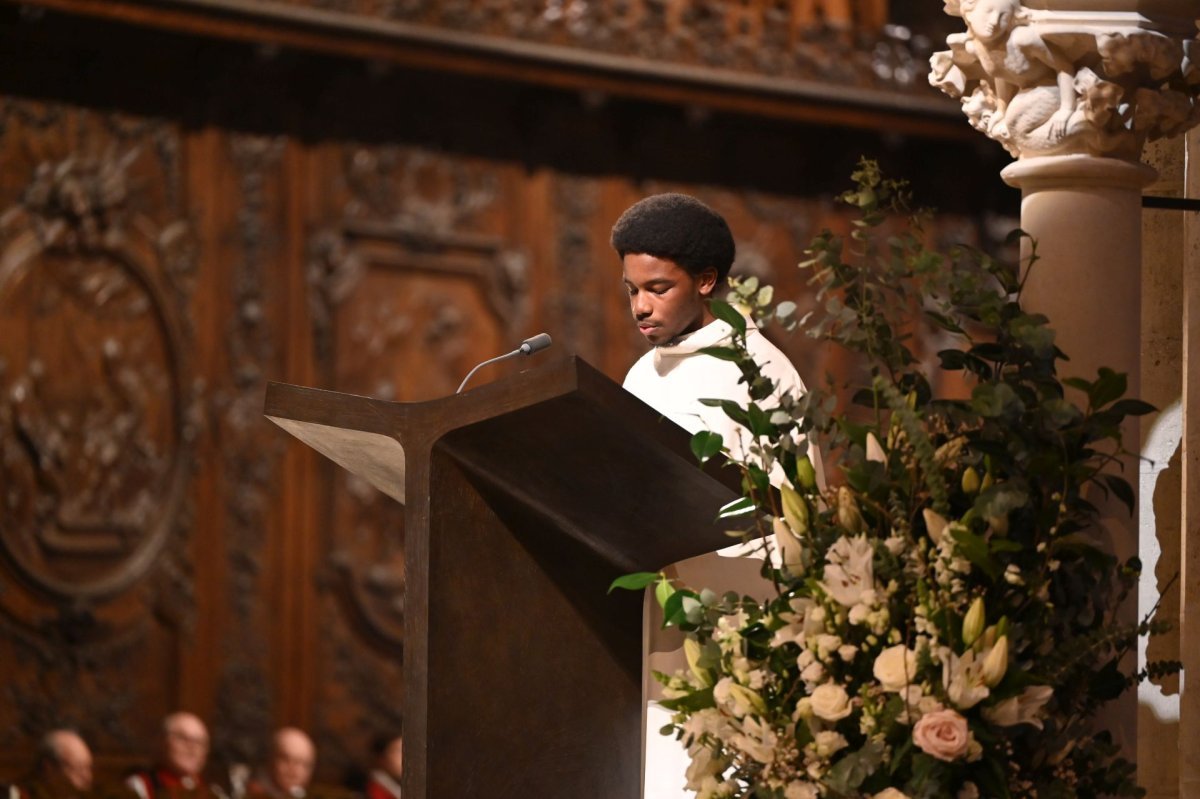 Vêpres le lundi 2 février 2026. © Marie-Christine Bertin / Diocèse de Paris.
