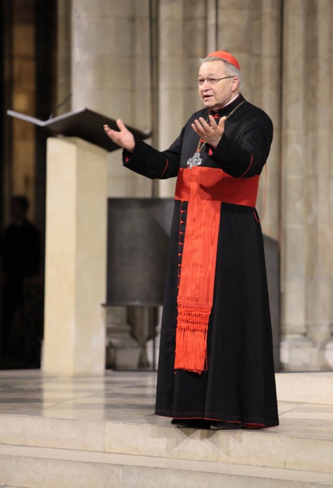 « Le concile Vatican II n'est pas derrière nous, il est devant nous ! » (…). © Yannick Boschat / Diocèse de Paris 