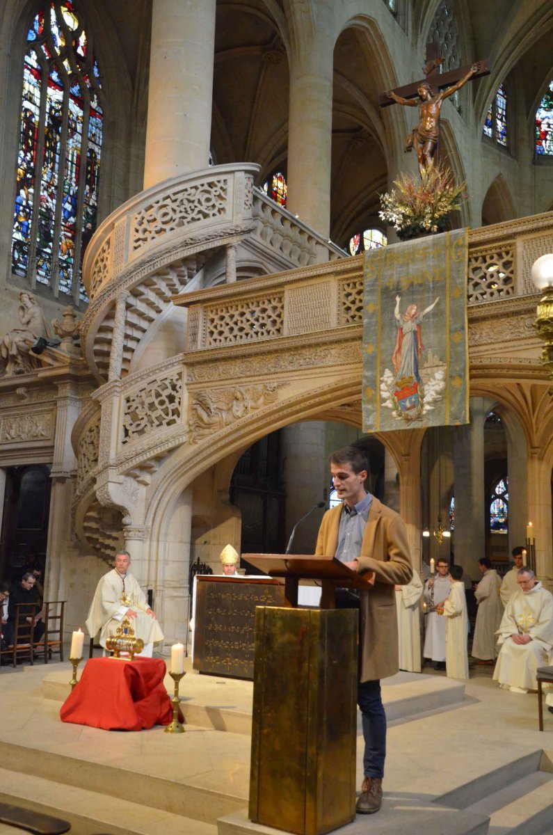 Neuvaine de sainte Geneviève. © Michel Pourny / Diocèse de Paris.