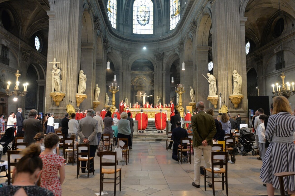 Ordinations sacerdotales 2020. © Marie-Christine Bertin / Diocèse de Paris.