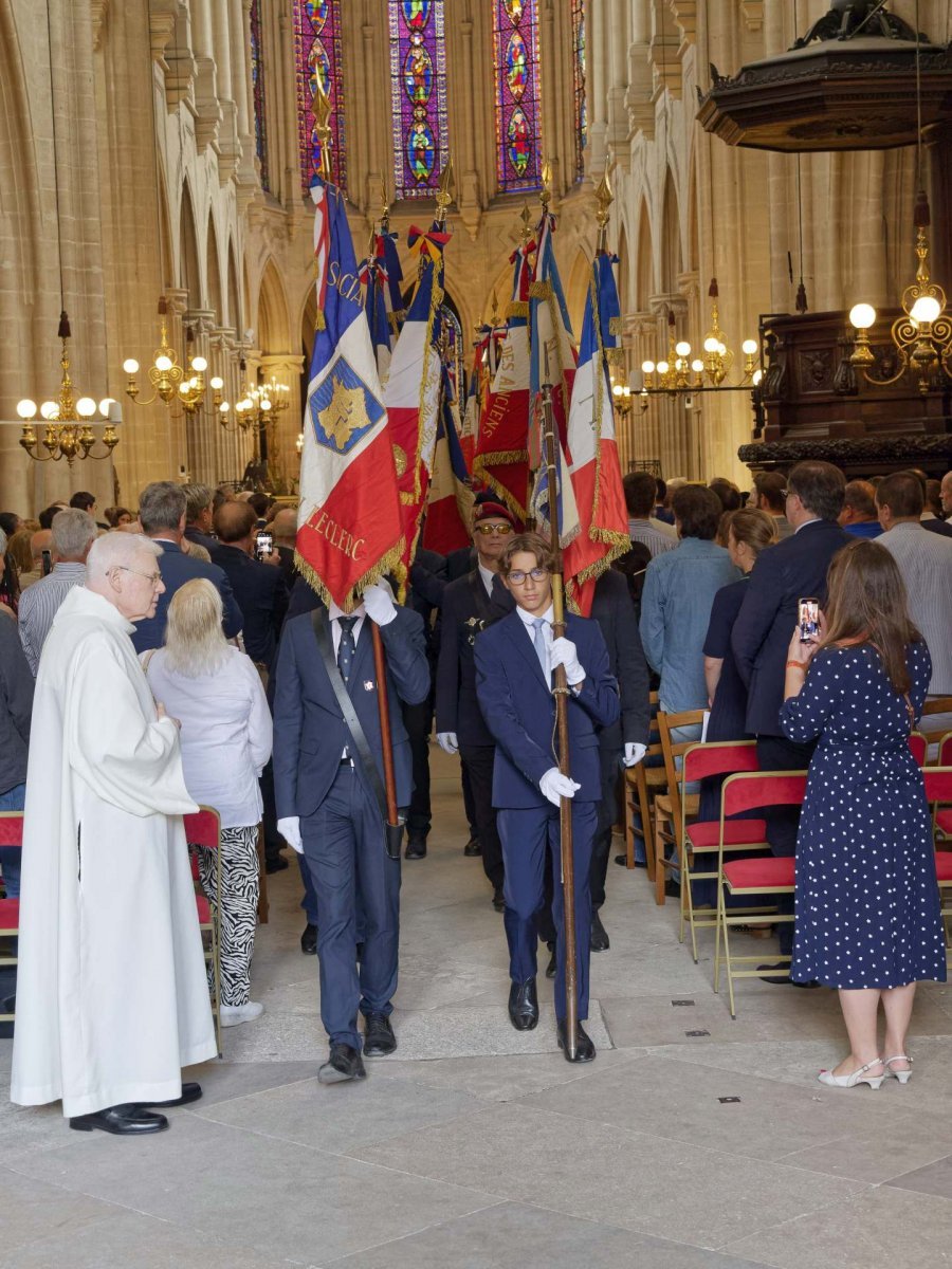 Messe de fondation pour la Libération de Paris 2023. © Yannick Boschat / Diocèse de Paris.