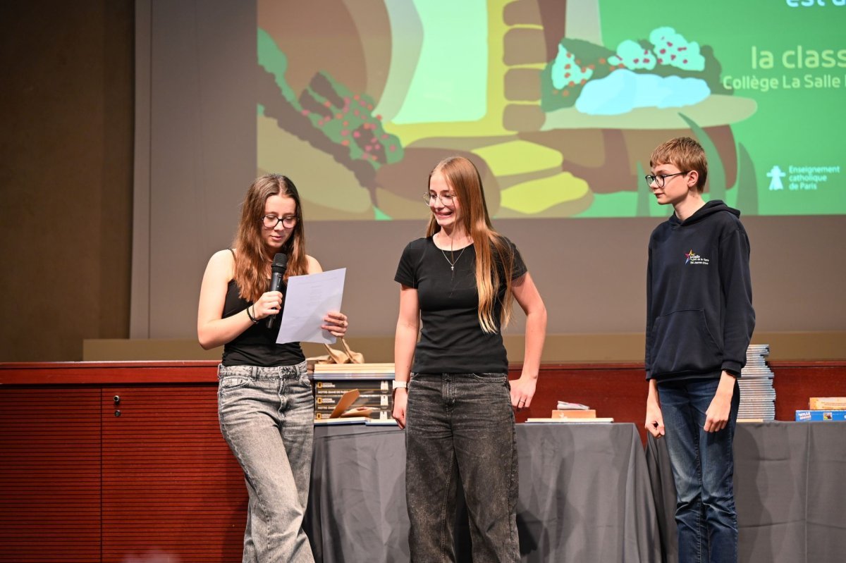 Concours de poésie 2025 : La joie de Pâques !. © Marie-Christine Bertin / Diocèse de Paris.