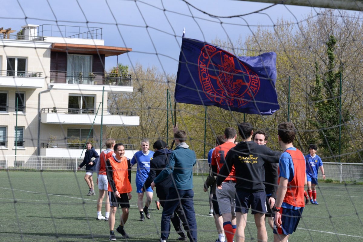 Tournois inter-séminaires de France 2022. © Marie-Christine Bertin / Diocèse de Paris.