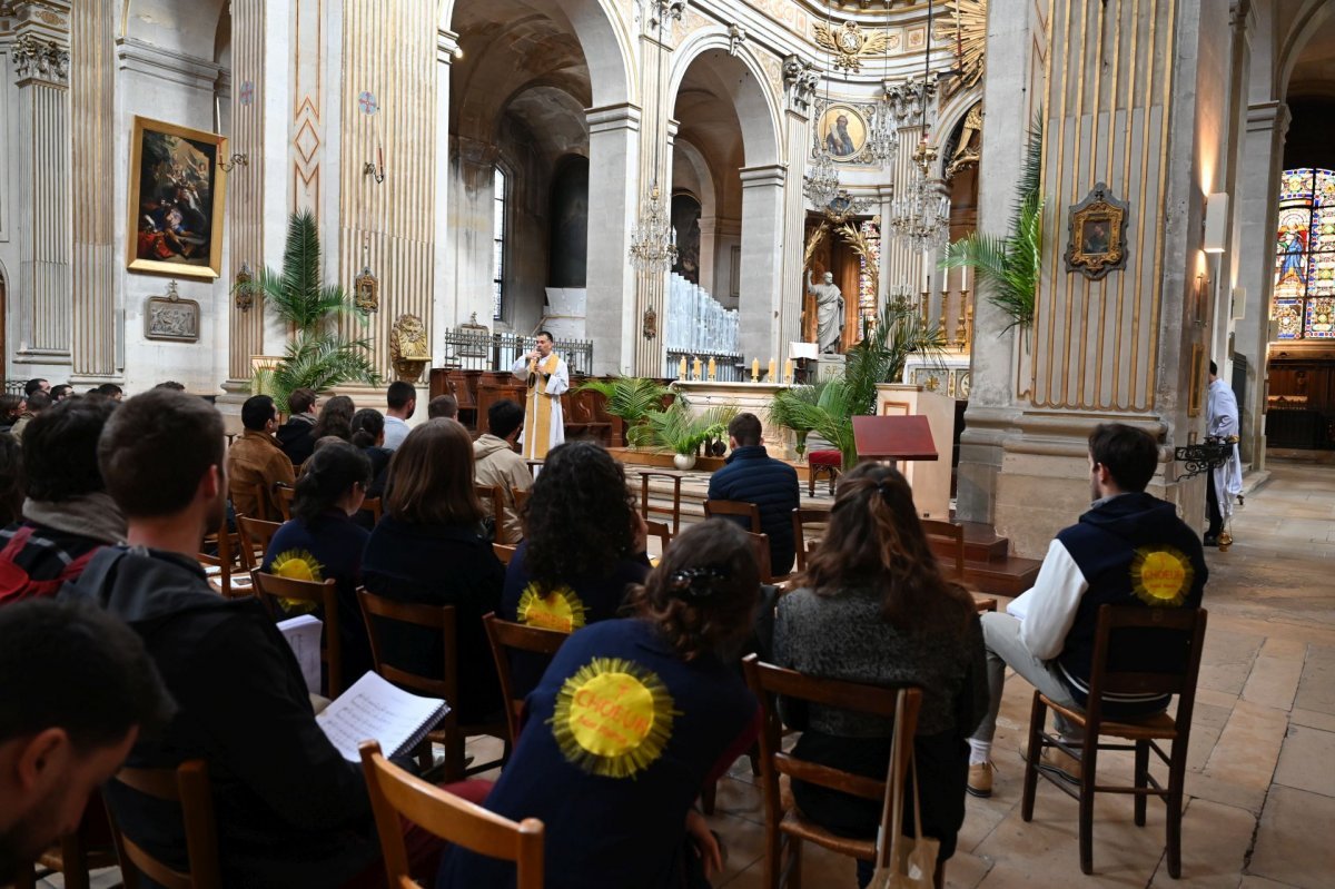 Mission des Rameaux avec le Séminaire de Paris. © Marie-Christine Bertin / Diocèse de Paris.