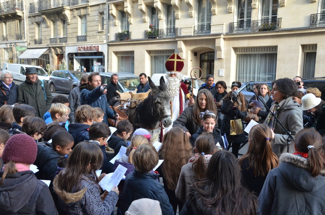 Fête de la Saint-Nicolas à Saint-Jacques du Haut-Pas (5e). © Marie-Christine Bertin / Diocèse de Paris.