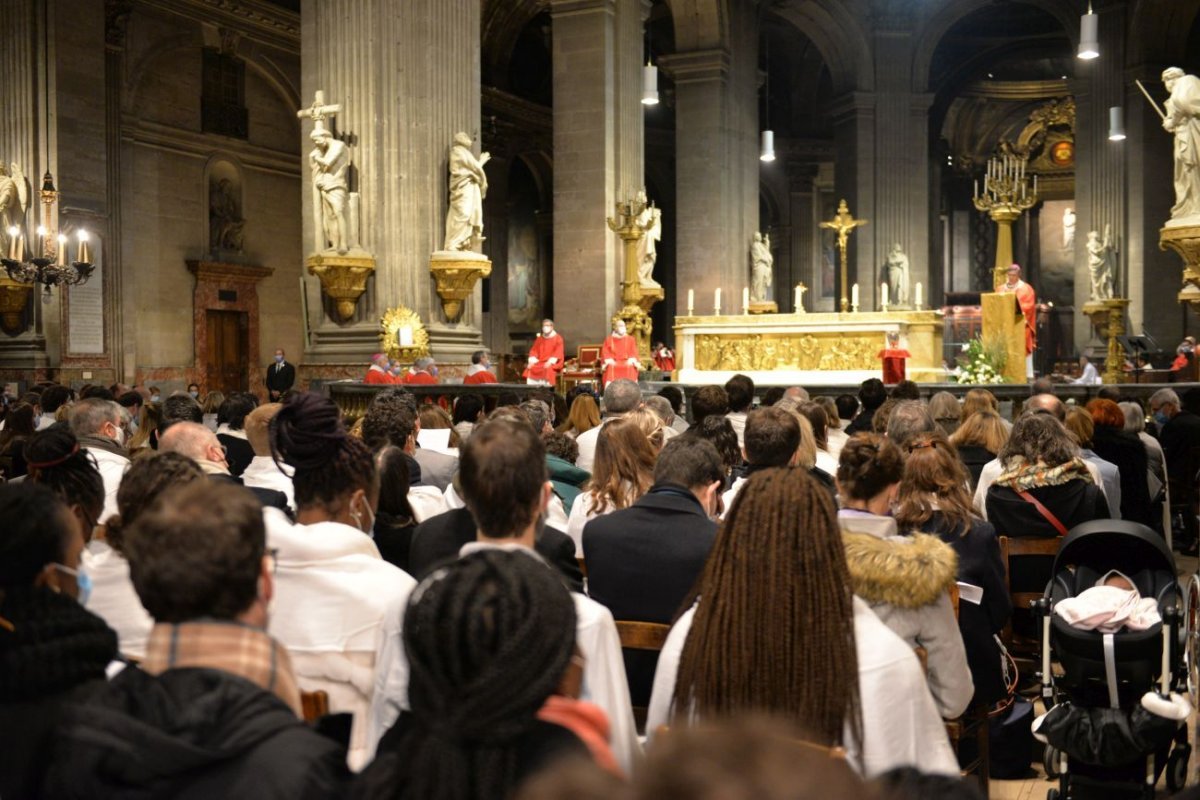 Confirmations d'adultes 2021. © Marie-Christine Bertin / Diocèse de Paris.