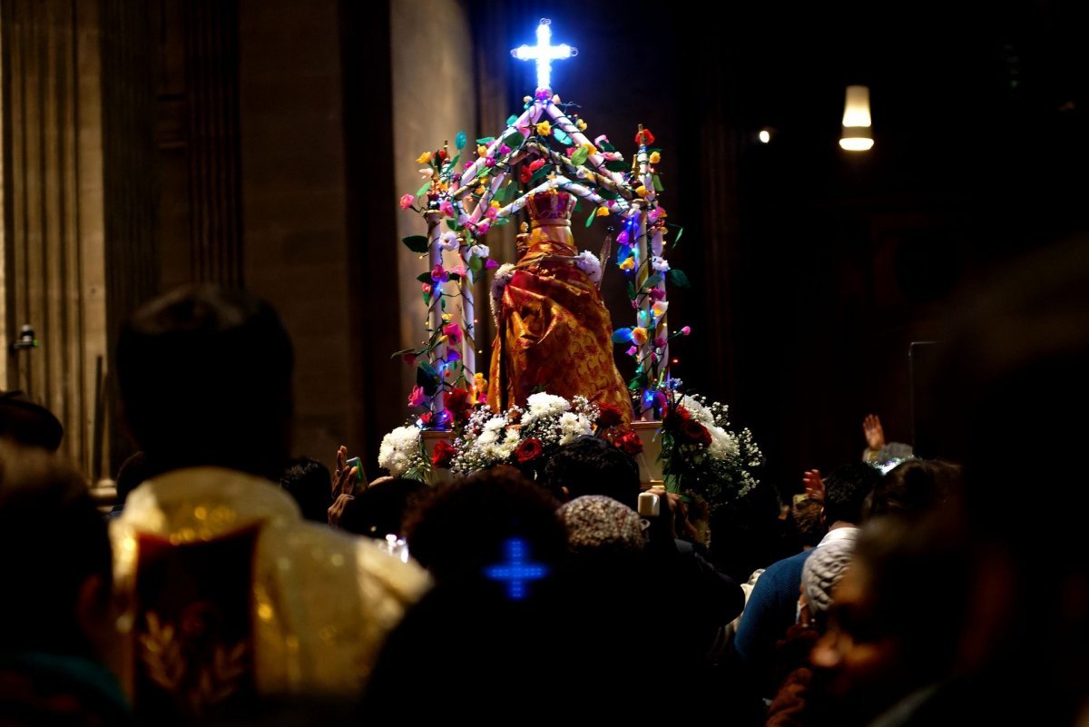 Veillée de prière à Notre Dame de la Santé à Saint-Sulpice. © Trung Hieu Do / Diocèse de Paris.