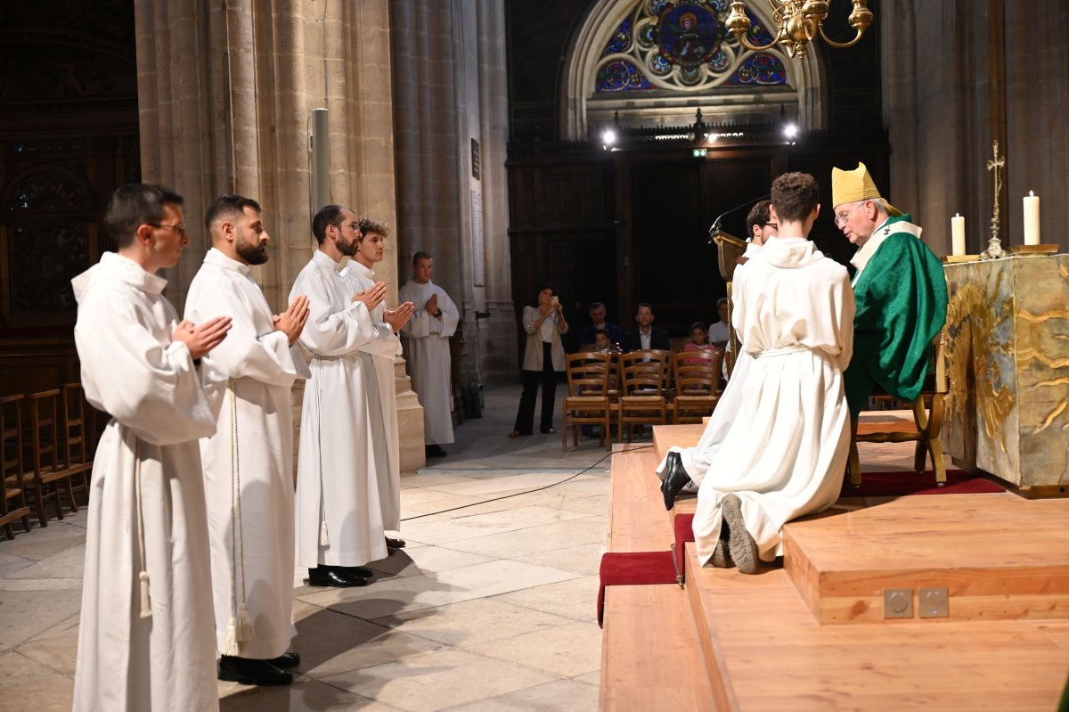 Messe de rentrée du Séminaire de Paris. © Marie-Christine Bertin / Diocese de Paris.