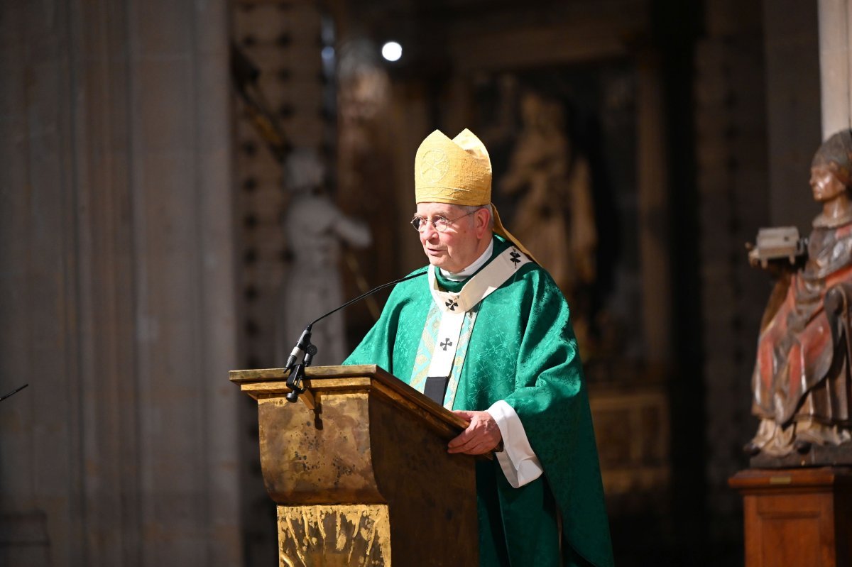 Messe de rentrée du Séminaire de Paris. © Marie-Christine Bertin / Diocese de Paris.