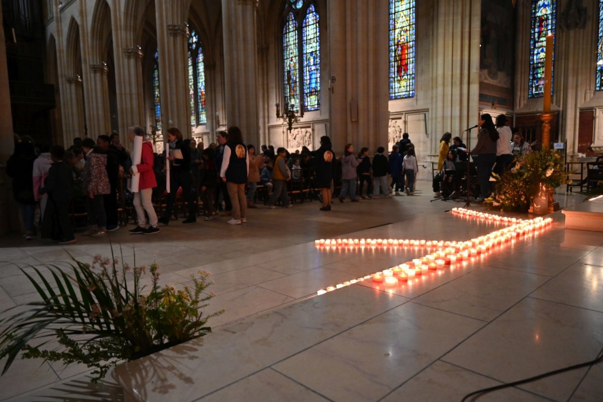 Rassemblement des CM1 2026. © Marie-Christine Bertin / Diocese de Paris.