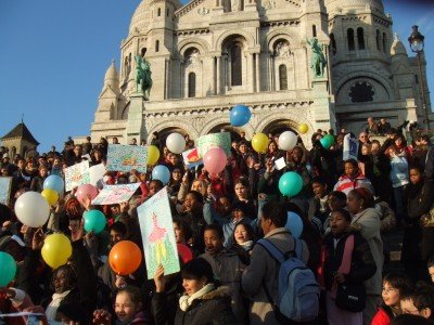 Rassemblement des 6e à Montmartre. Samedi 27 janvier 