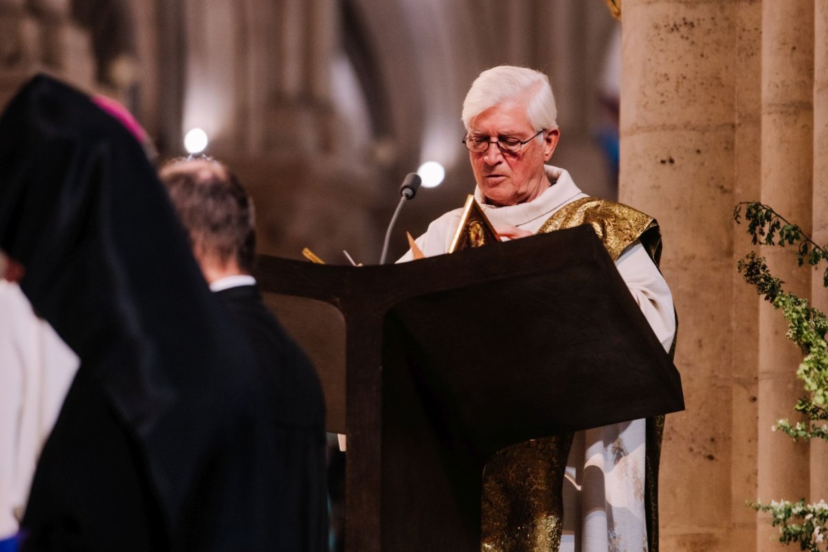 Célébration œcuménique du mystère de Pâques 2025. © Anh de France.