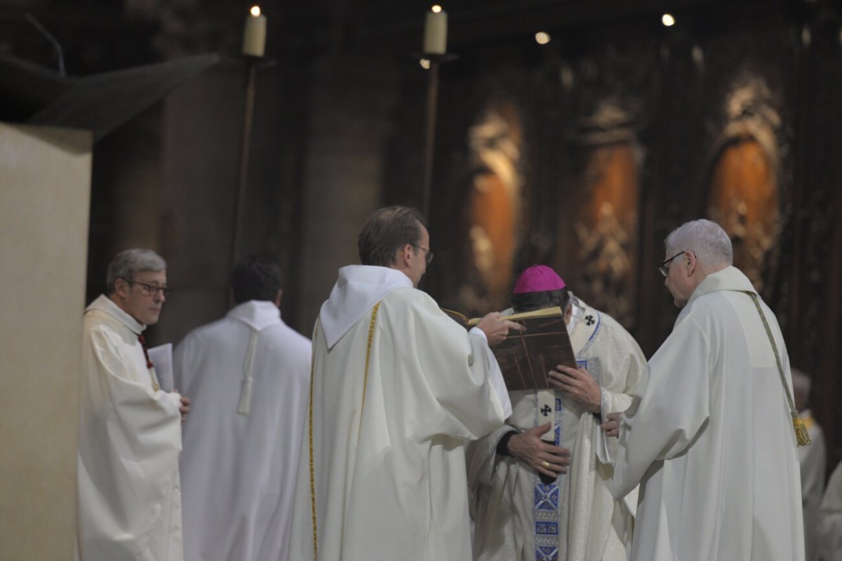 Fête du Chapitre de la cathédrale. © Marie-Christine Bertin / Diocèse de Paris.