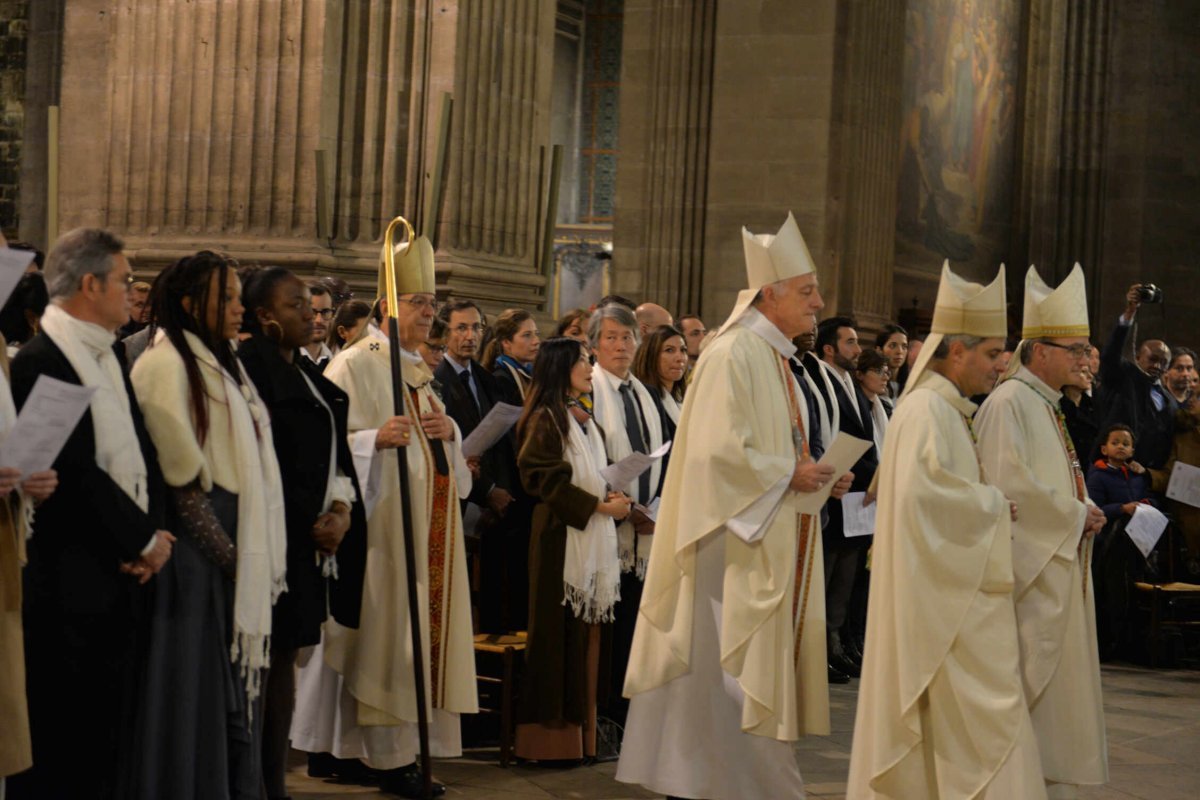 Confirmations d'adultes 2019. © Marie Christine Bertin / Diocèse de Paris.