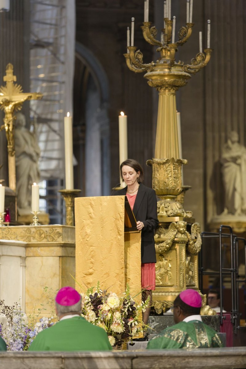 Messe pour la paix. © Yannick Boschat / Diocèse de Paris.