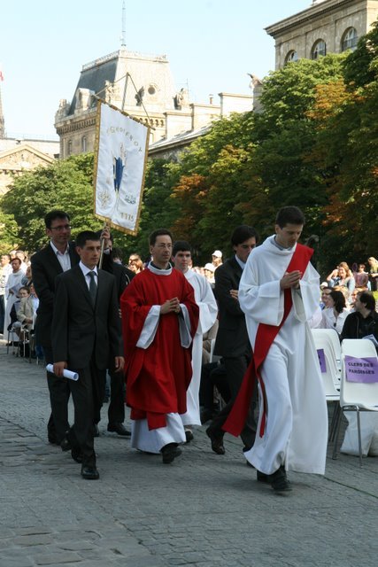 Appel des ordinands. © Armelle de Brichambaut.