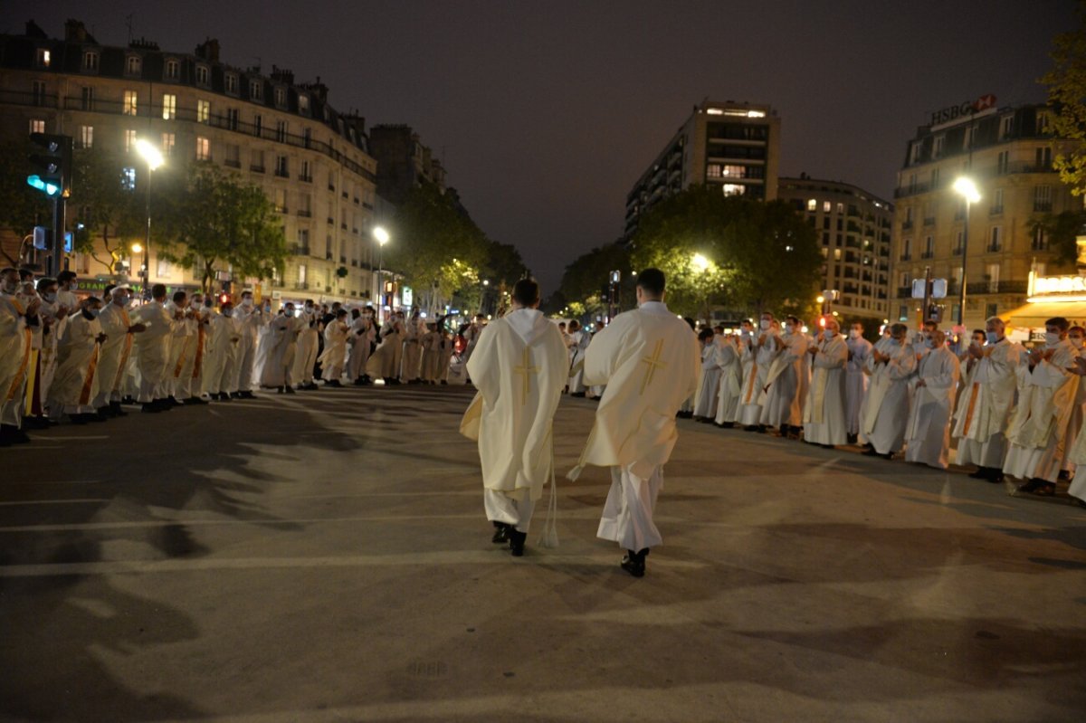 Ordinations diaconales en vue du sacerdoce 2020 à Saint-Pierre de Montrouge (…). © Marie-Christine Bertin / Diocèse de Paris.