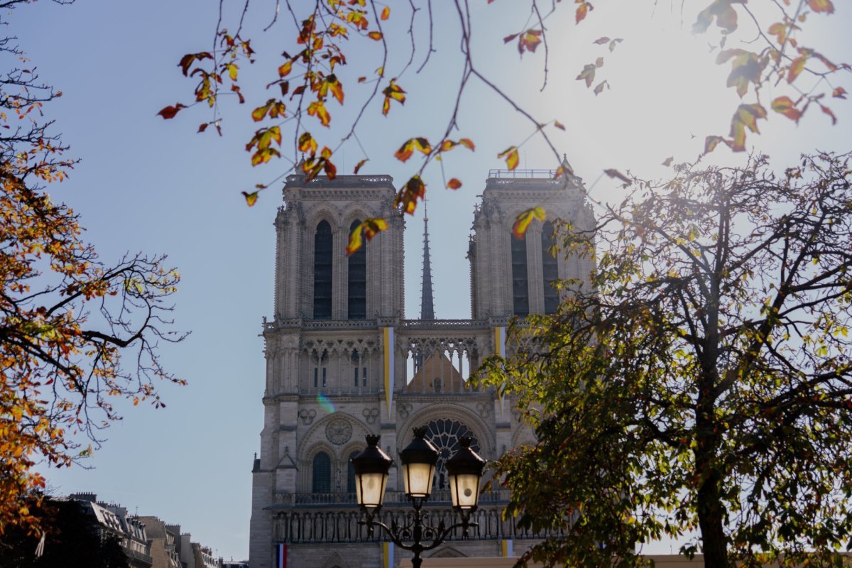 Prière des vêpres à Notre-Dame de Paris avec le pape Léon XIV. © Gabriel Laroche / Diocèse de Paris.