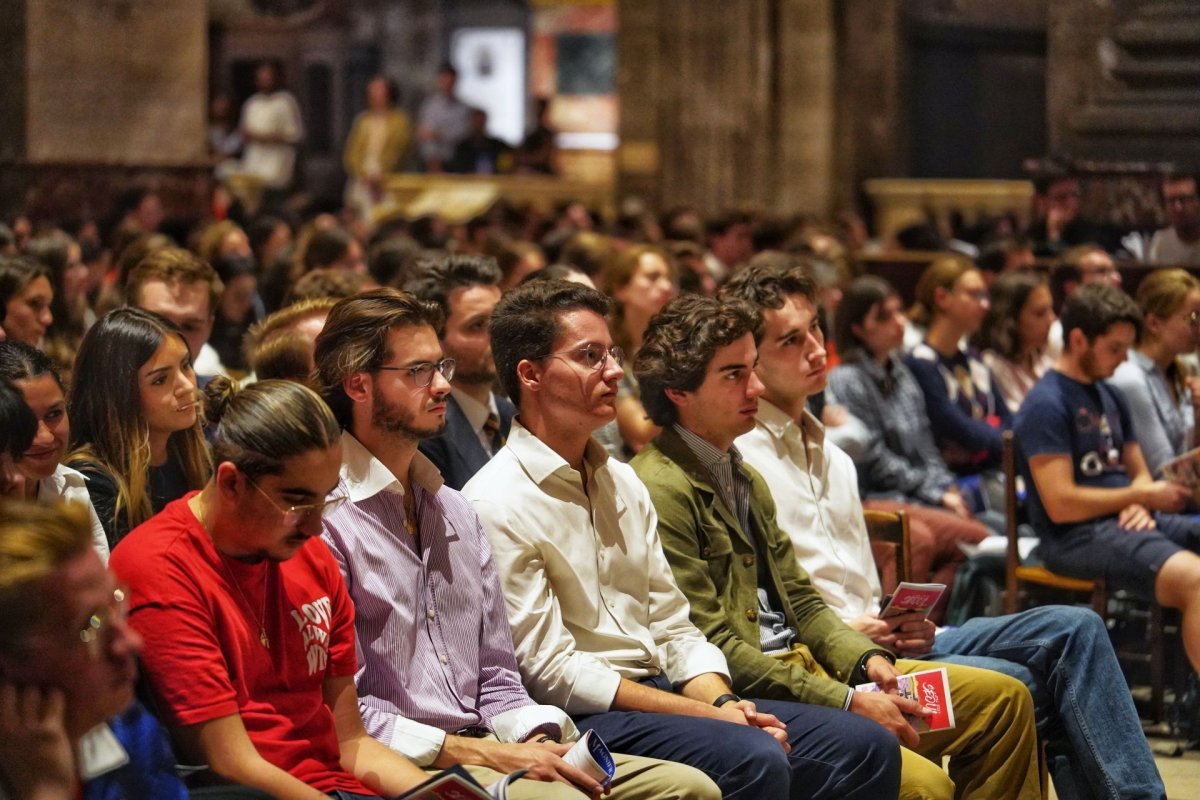 Messe des Etudiants d'IDF 2026. © Illian Callé - Diocèse de Paris.