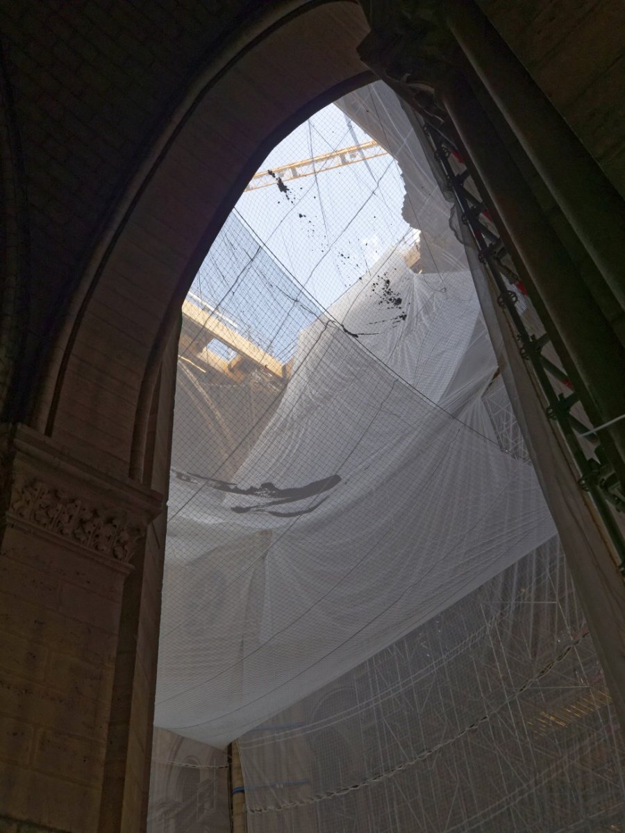 Notre-Dame de Paris, deux ans après. © Yannick Boschat / Diocèse de Paris.