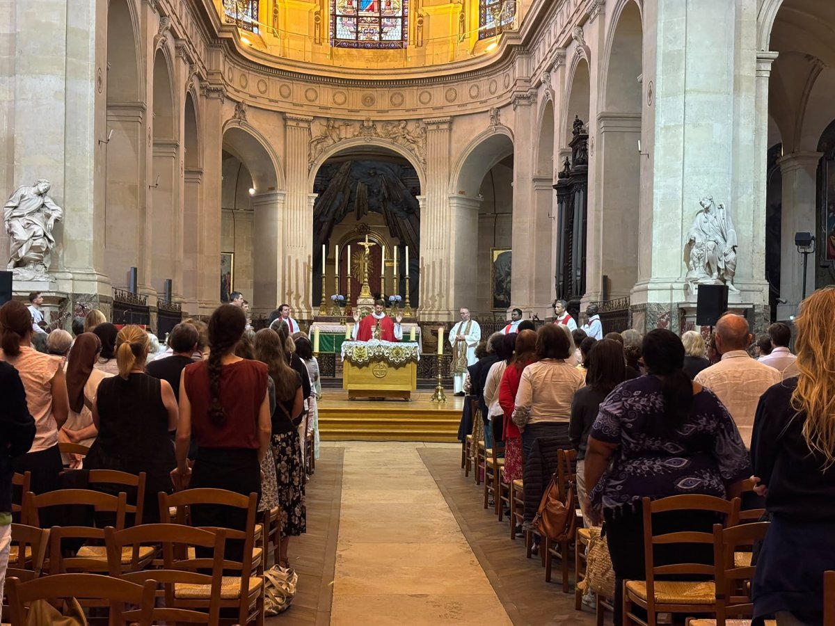 Messe de rentrée VEA. © VEA-Diocèse de Paris.