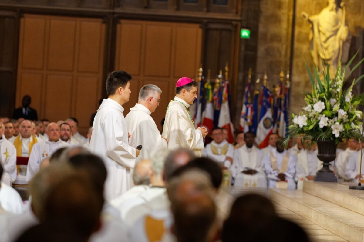 Mgr Antoine de Romanet. © Yannick Boschat / Diocèse de Paris.