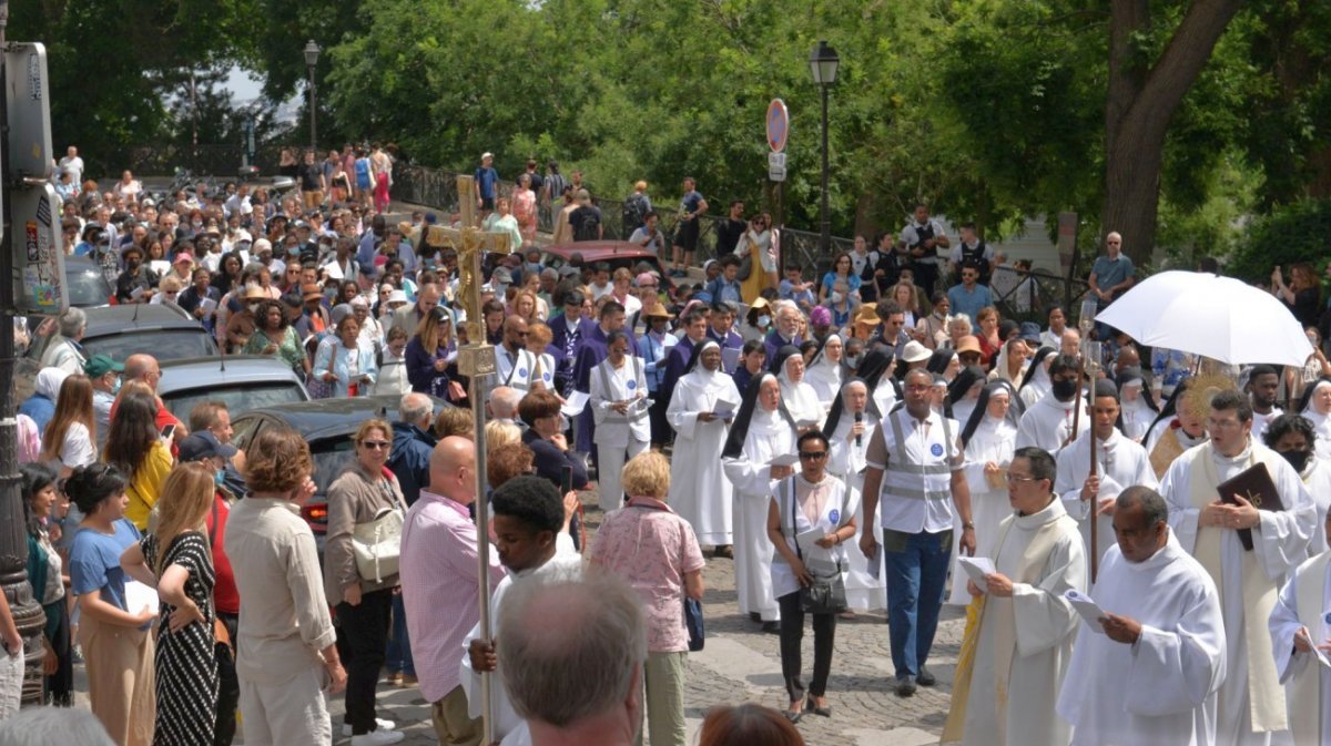 Procession de la Fête-Dieu. 