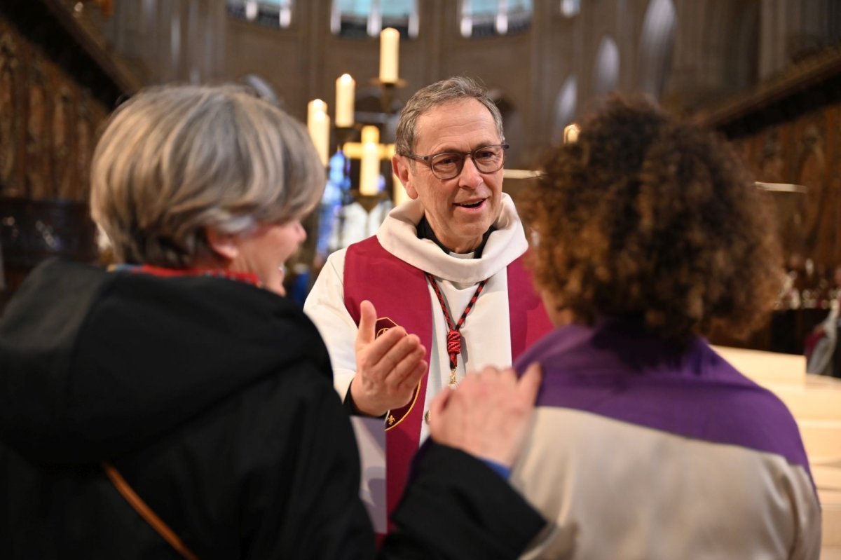 Appel décisif et inscription du nom des catéchumènes 2026 - Célébration de (…). © Marie-Christine Bertin / Diocèse de Paris.
