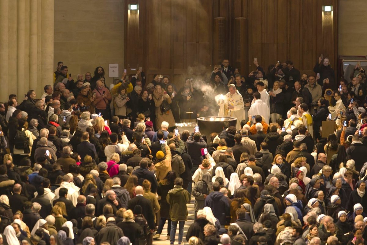 Messe pour les consacrés du diocèse de Paris 2024. © Yannick Boschat / Diocèse de Paris.