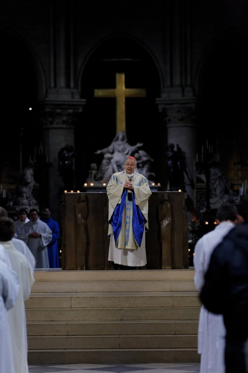 Messe de l'Immaculée Conception. © Yannick Boschat / Diocèse de Paris.