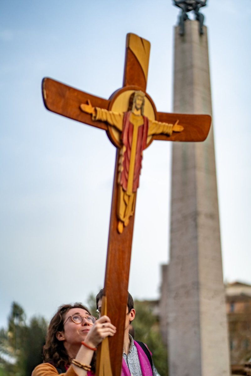 Jubilé des Pauvres à Rome avec Fratello. © Marine Clerc.