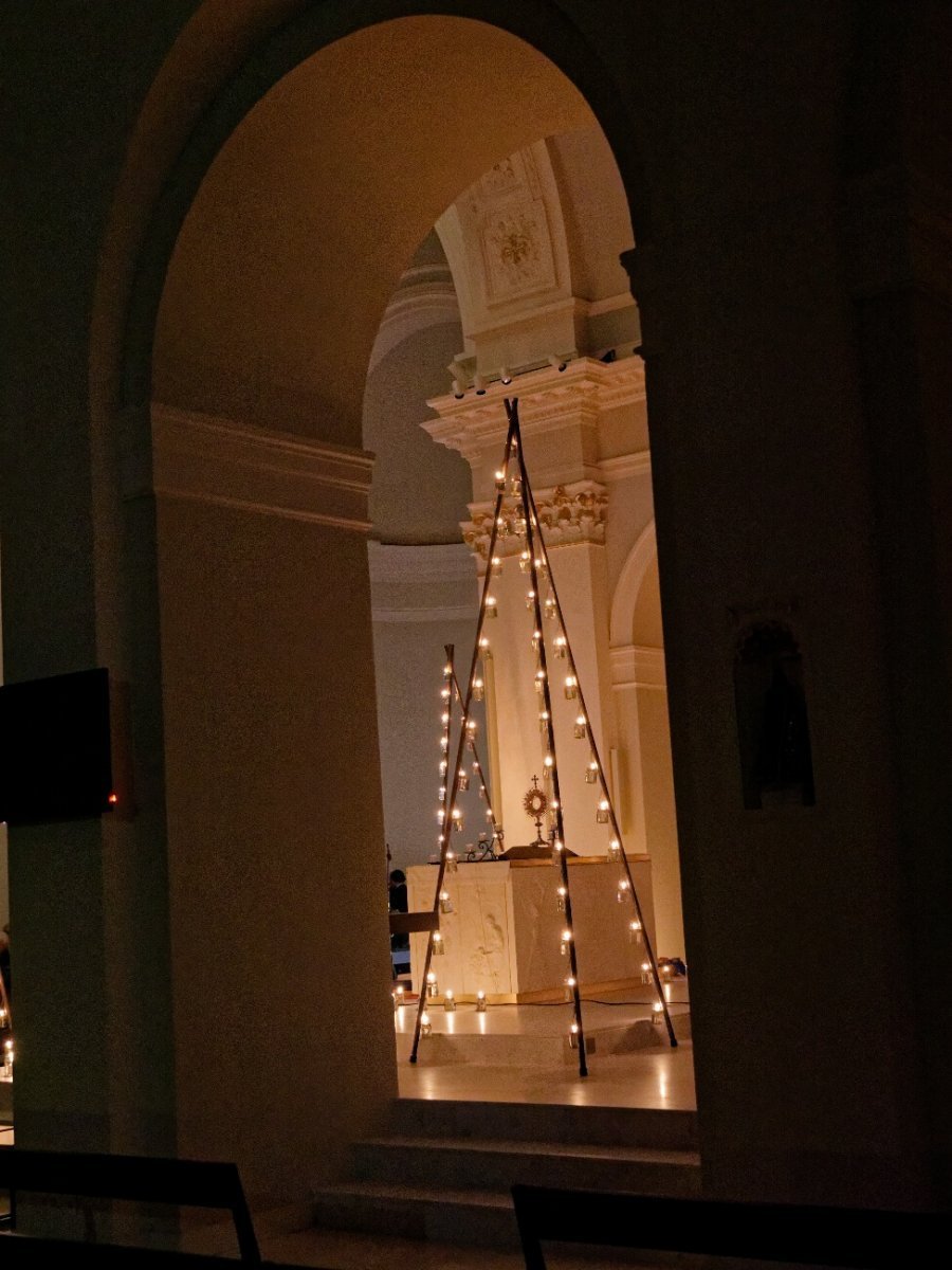 Soirée sainte Geneviève à Notre-Dame de l'Assomption de Passy (16e). © Yannick Boschat / Diocèse de Paris.