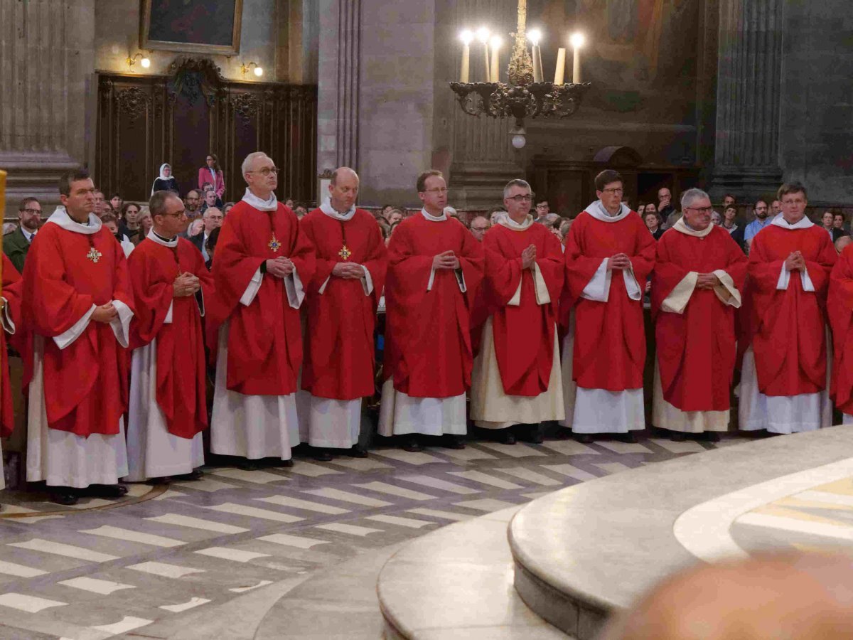 Ordinations de diacres permanents 2019. © Yannick Boschat / Diocèse de Paris.