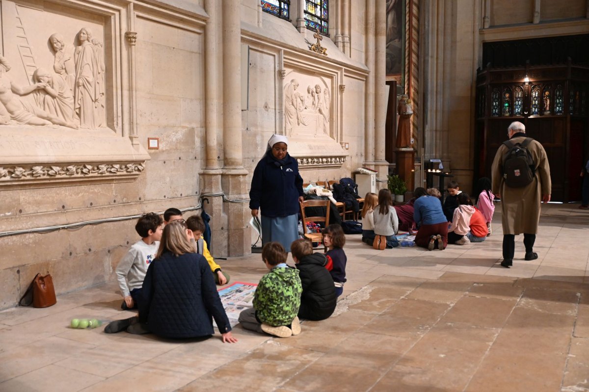 Rassemblement des CM1 2026. © Marie-Christine Bertin / Diocese de Paris.