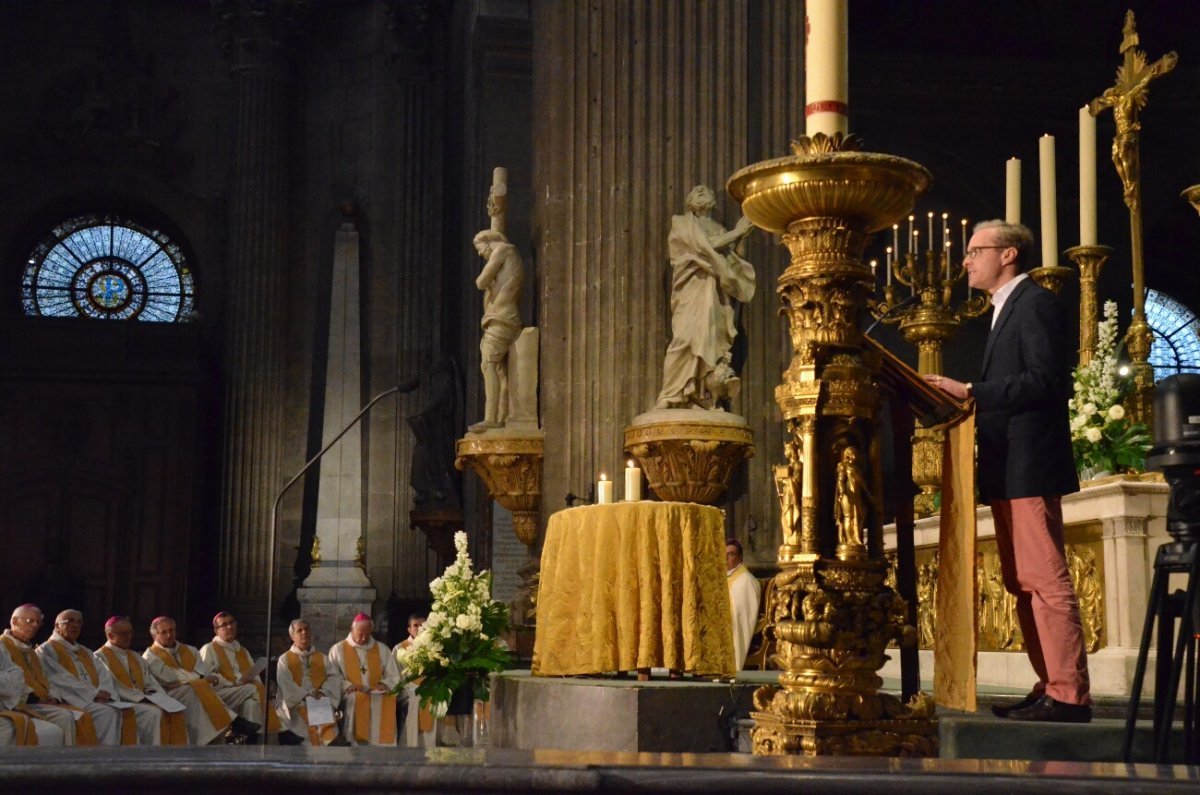 Veillée de prière pour la vie 2019. © Michel Pourny / Diocèse de Paris.