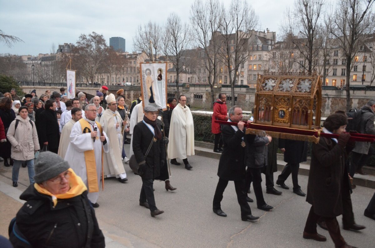 Neuvaine de sainte Geneviève. © Michel Pourny / Diocèse de Paris.