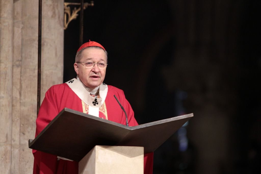 Homélie du cardinal André Vingt-Trois. Photo © Yannick Boschat 