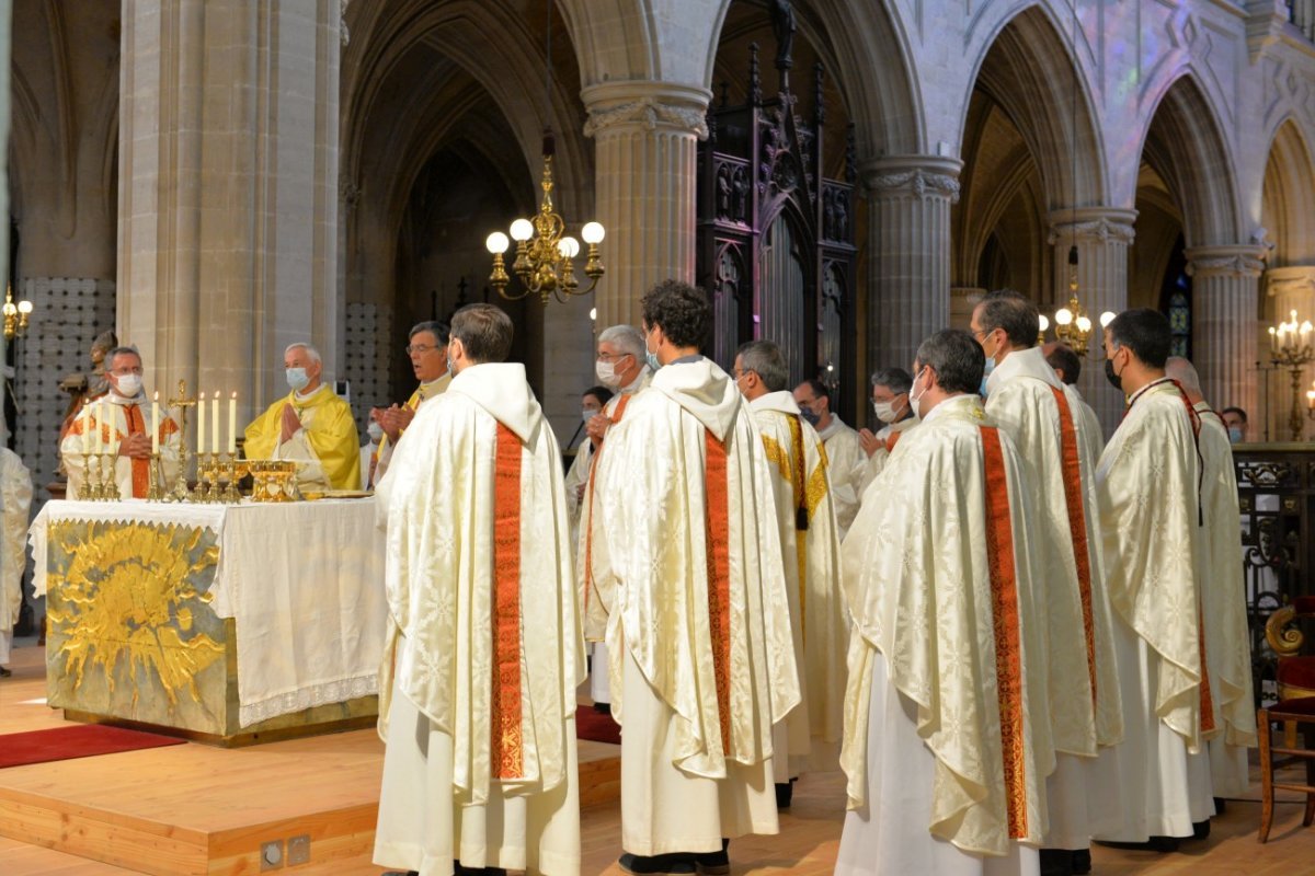 Messe de rentrée du Séminaire de Paris. © Marie-Christine Bertin / Diocèse de Paris.