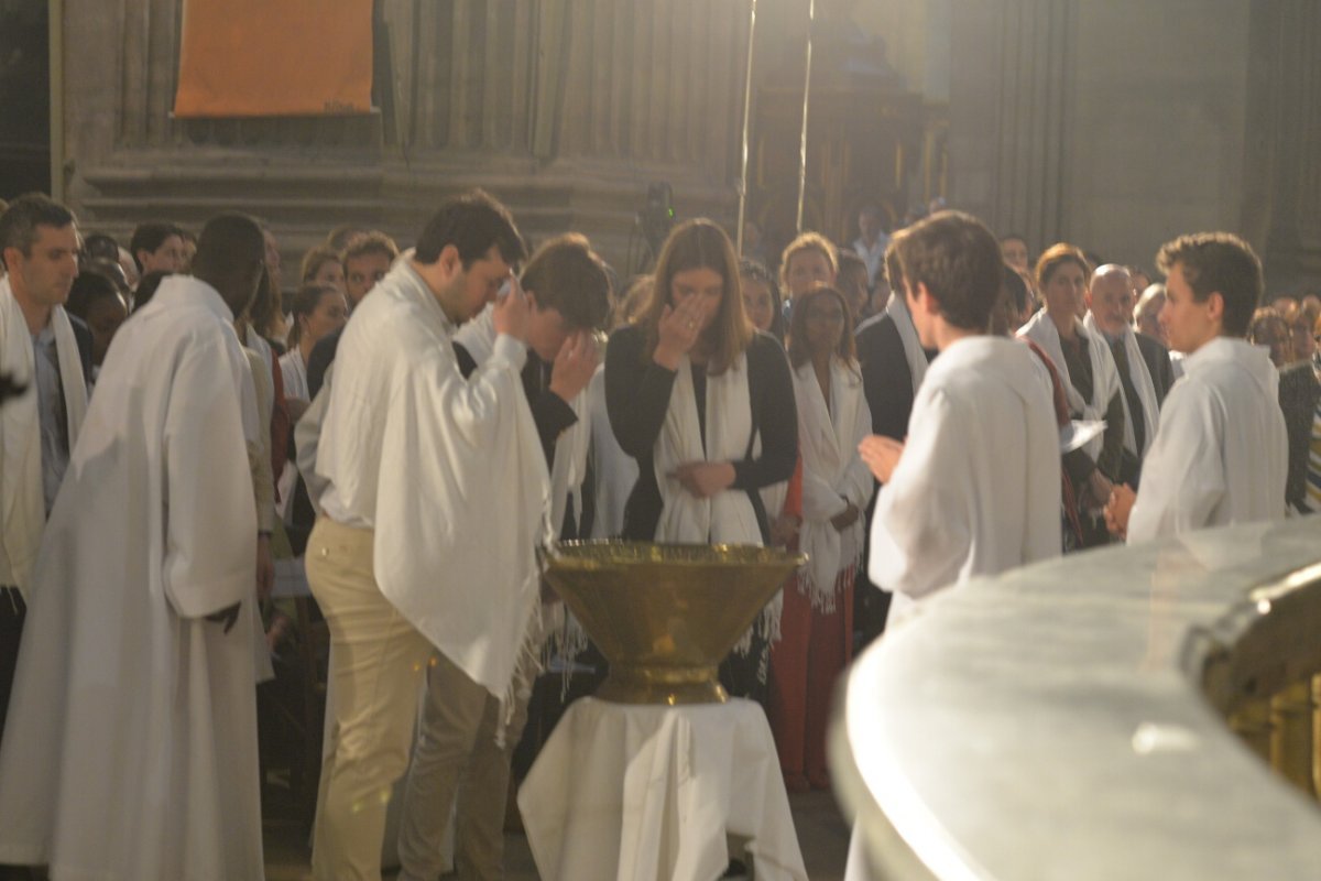 Confirmation d'adultes 2019. © Marie-Christine Bertin / Diocèse de Paris.